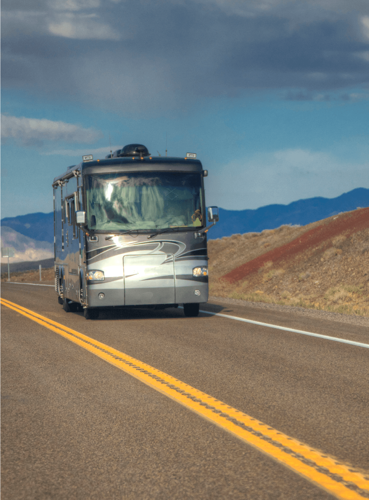 RV on road